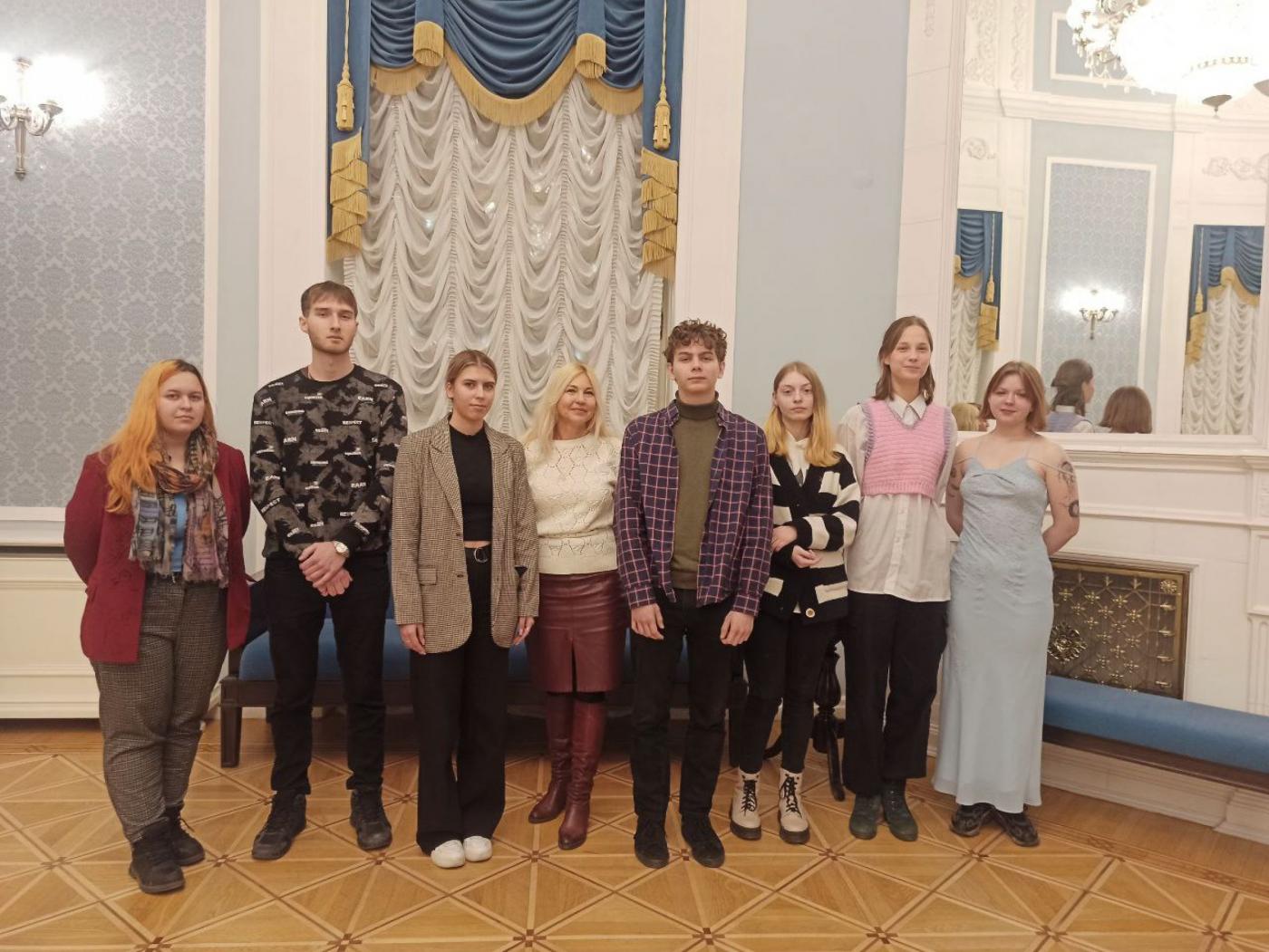 Студенты ПСФ на спектакле в театре Янки Купалы
